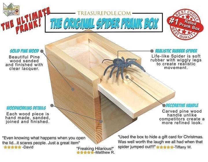 Prank Scare Spider