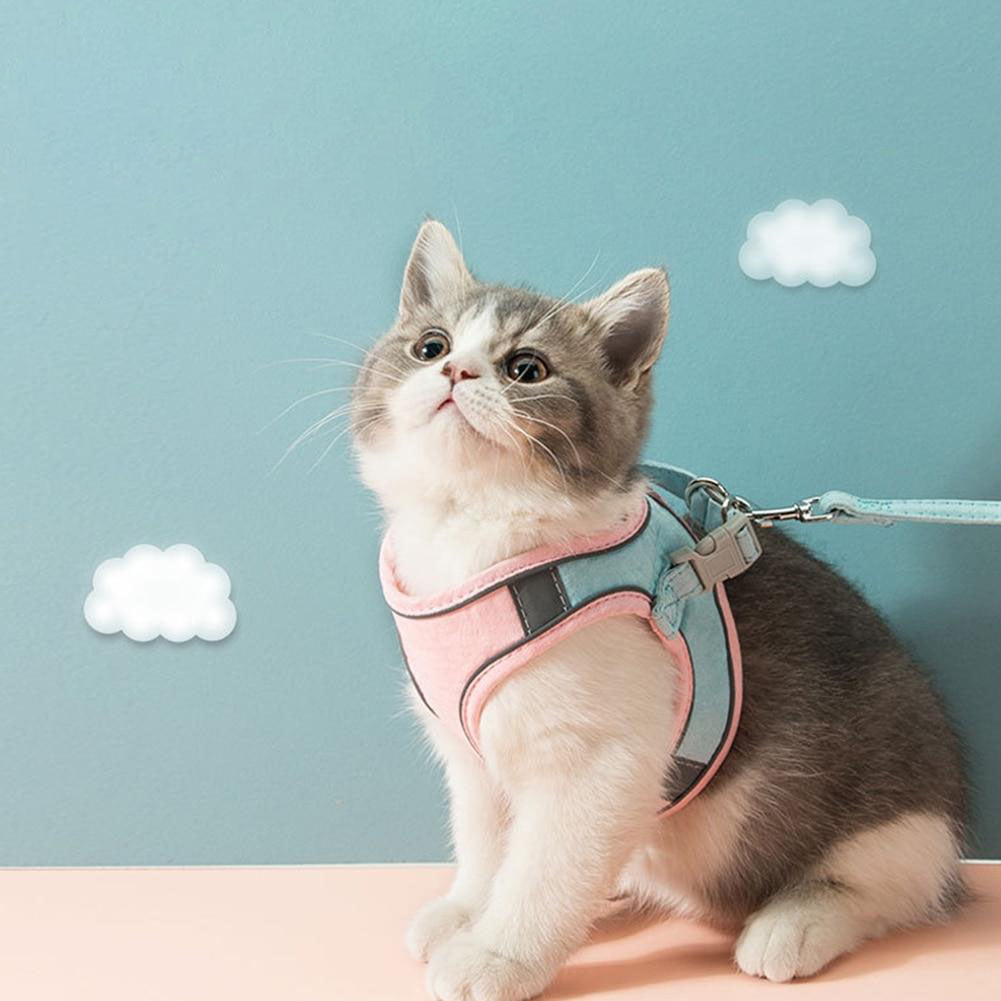 Cat Escape-Proof Vest & Leash Set