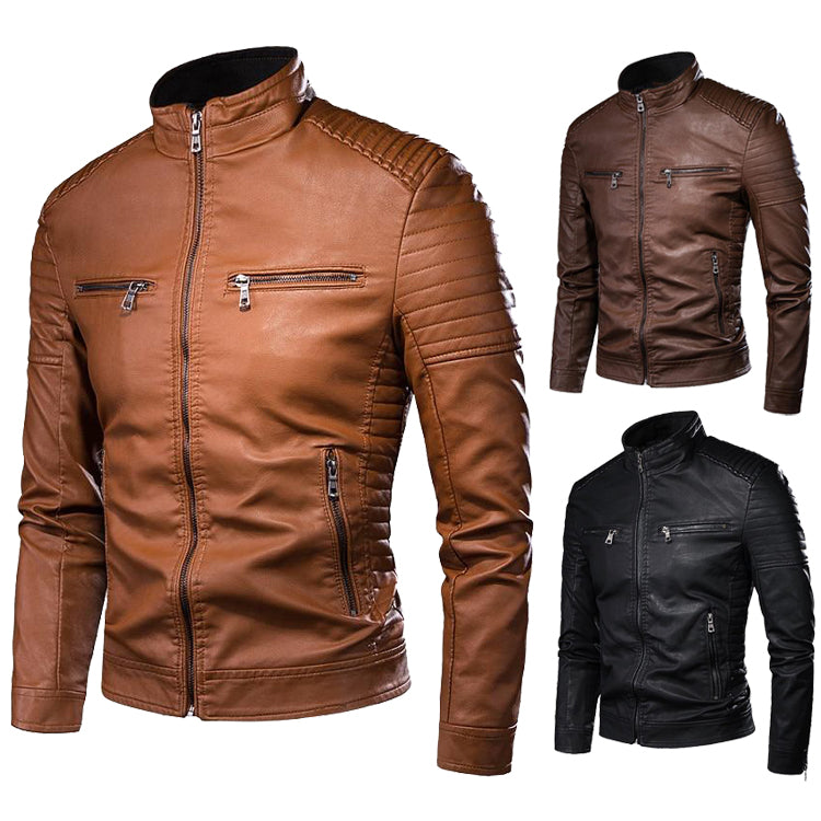 Cedric Stylish Leather Jacket