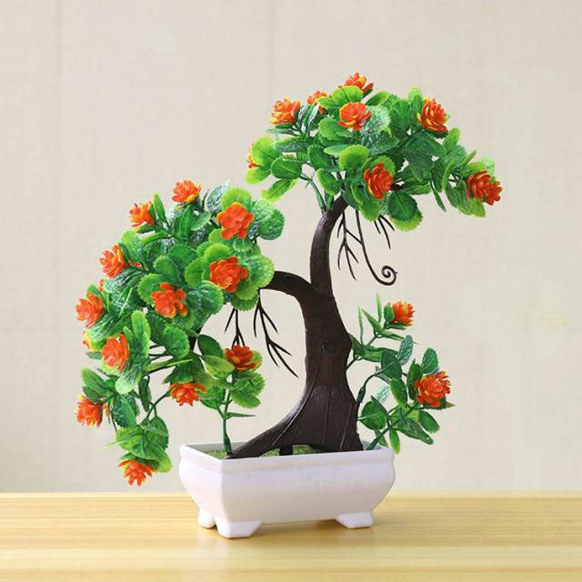 Flowering Bonsai Plant Decor