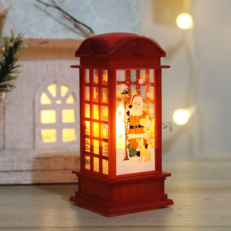 Christmas Lighted Lantern Decoration