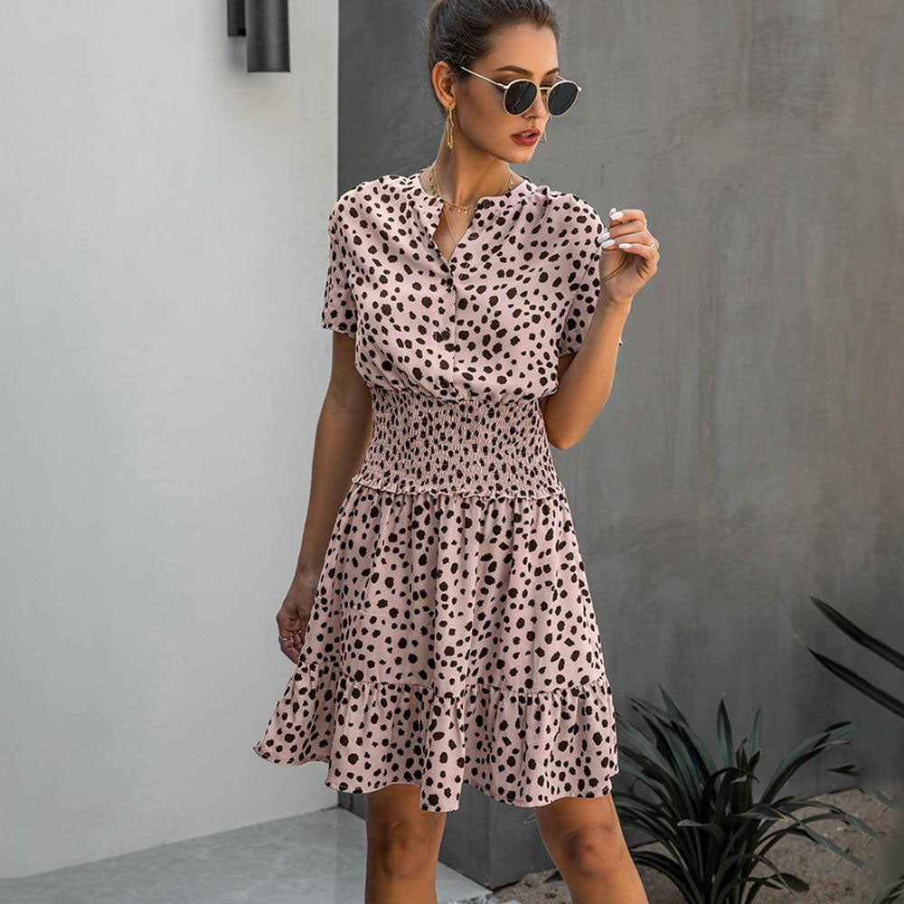 Leopard Inspired Summertime Dress