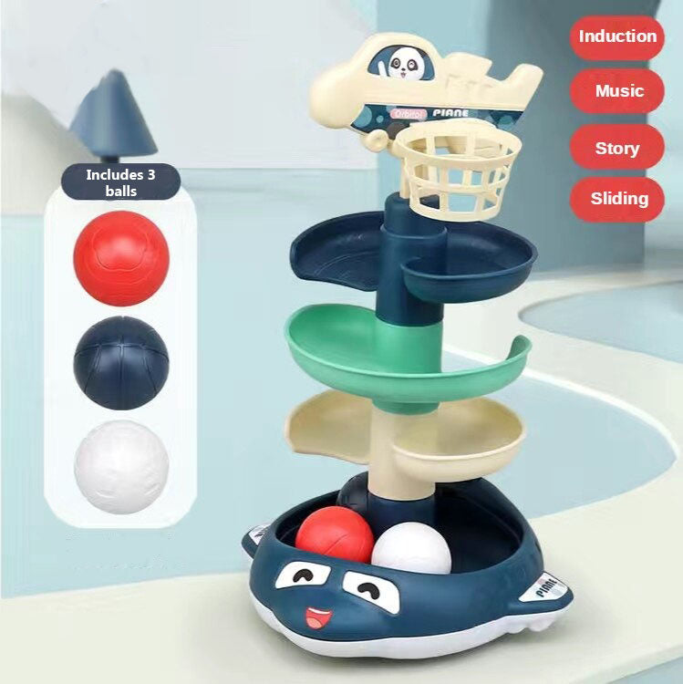 Multi-Layer Rolling Ball Tower