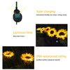 Sunflower Solar Waterproof Garden Light (Set of 2)