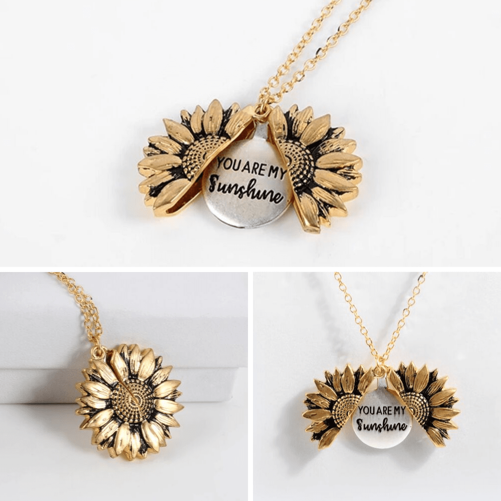 "YOU ARE MY SUNSHINE" Necklace (with FREE Gift Box)