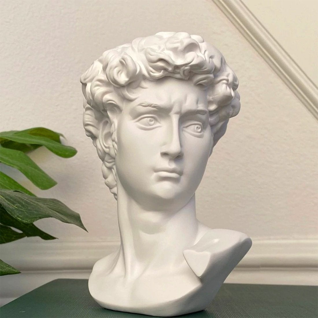 David Bust Sculpture (By Michelangelo)