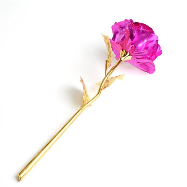 24K Foil Plated Gold Rose