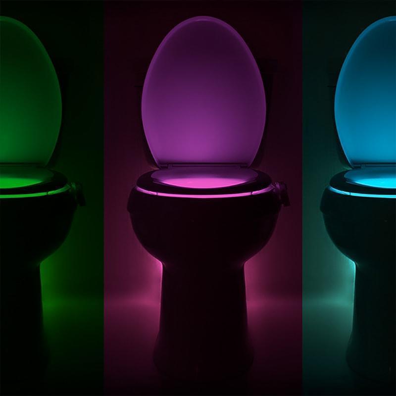 Motion Activated Toilet Light