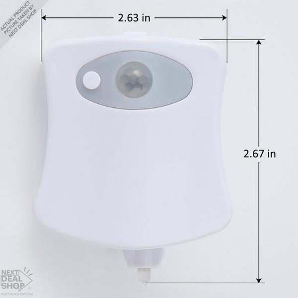 Motion Activated Toilet Light