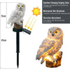 Staring Owl Solar Powered Garden Lights (Waterproof)