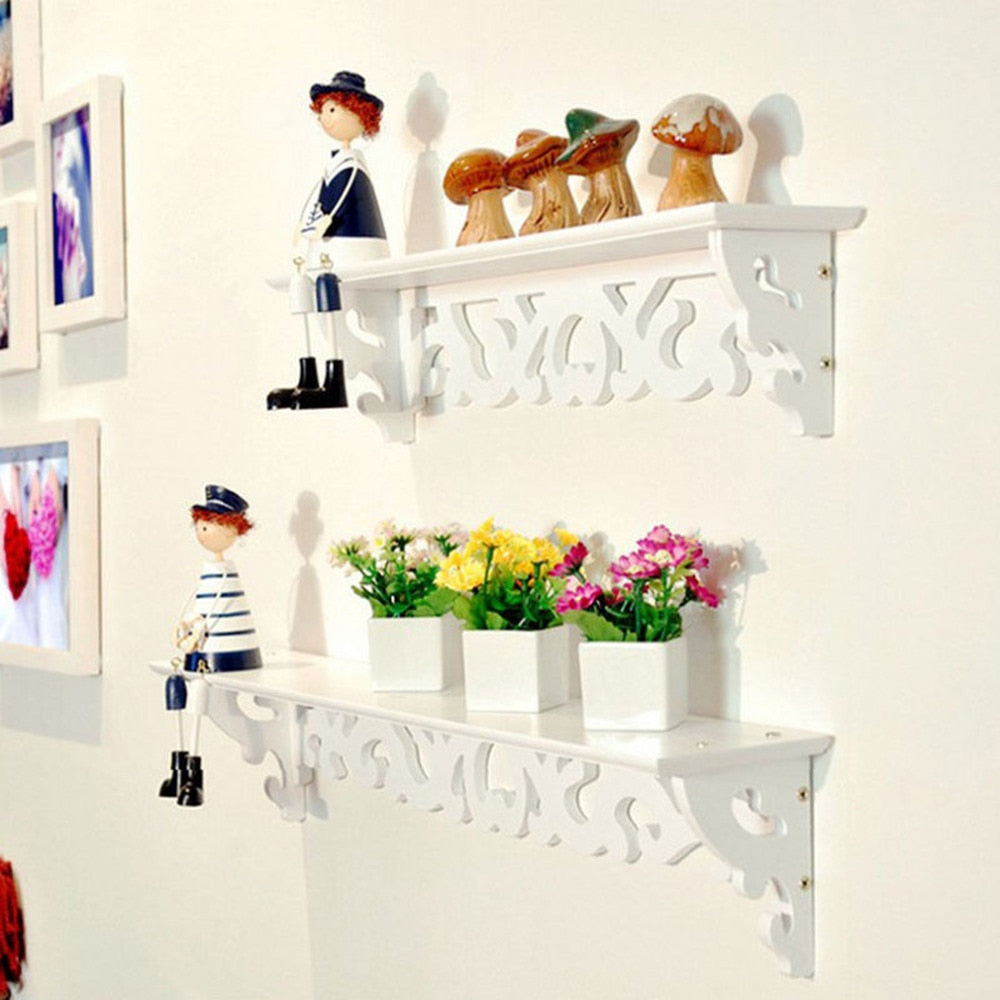 Floral Floating Decor Shelf