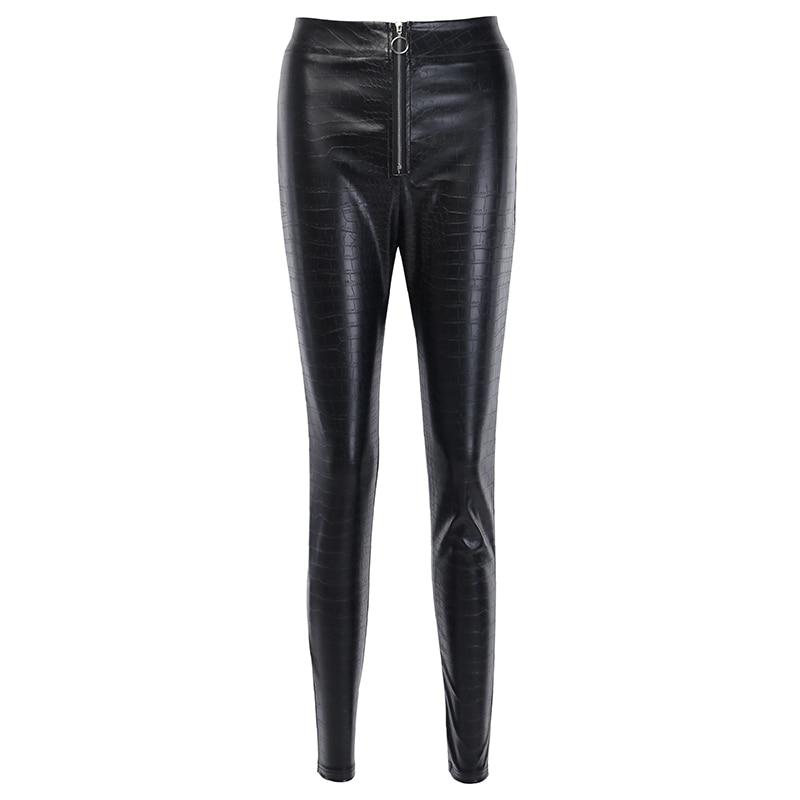 Bethany High Waist Leather Pants