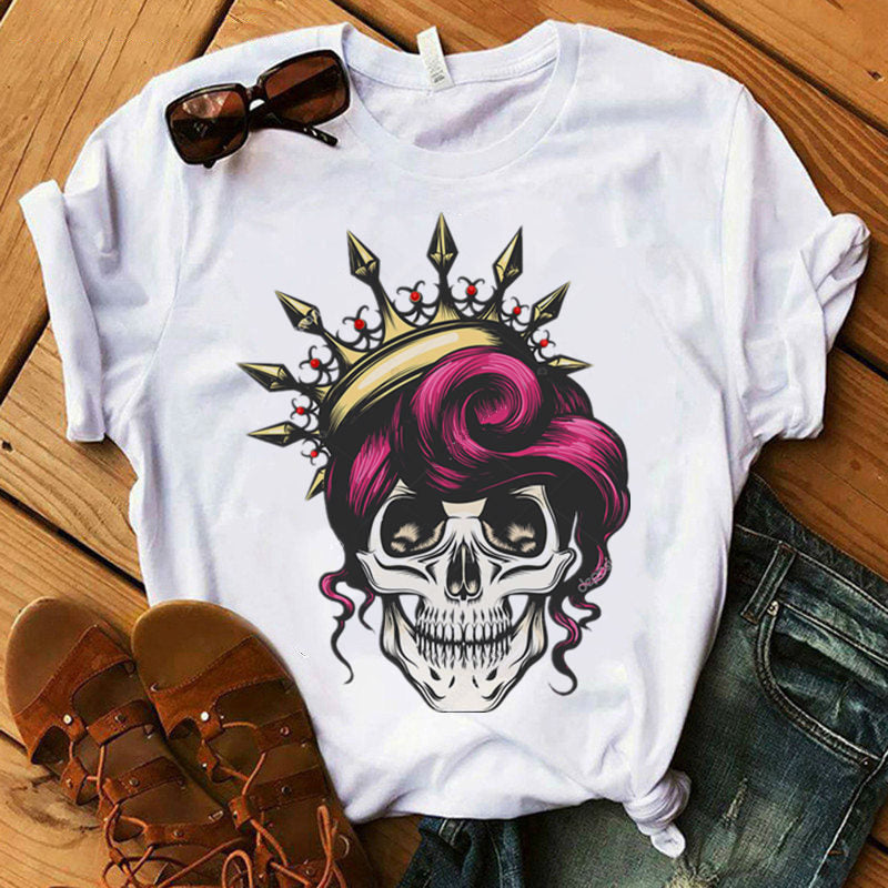 Skull Graphic Casual Shirt