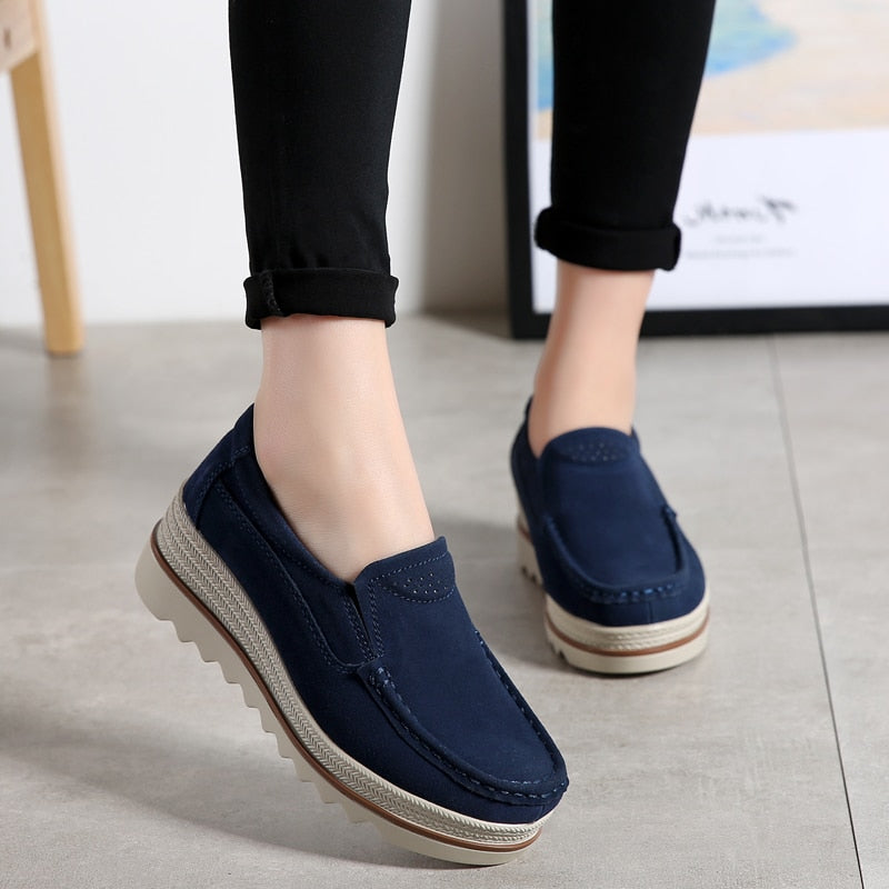 Danica Suede Loafers