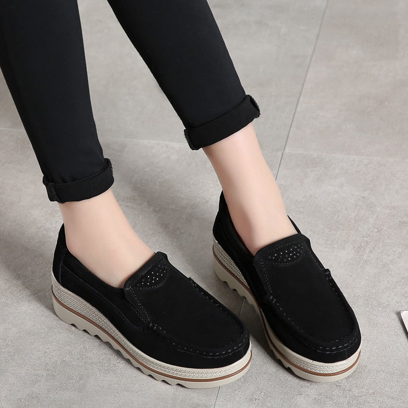 Danica Suede Loafers