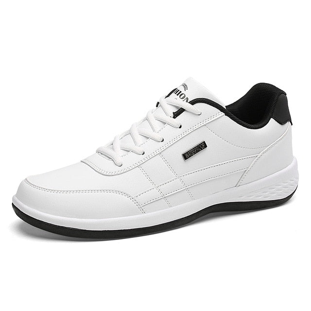 Ezra Breathable Leather Sneakers