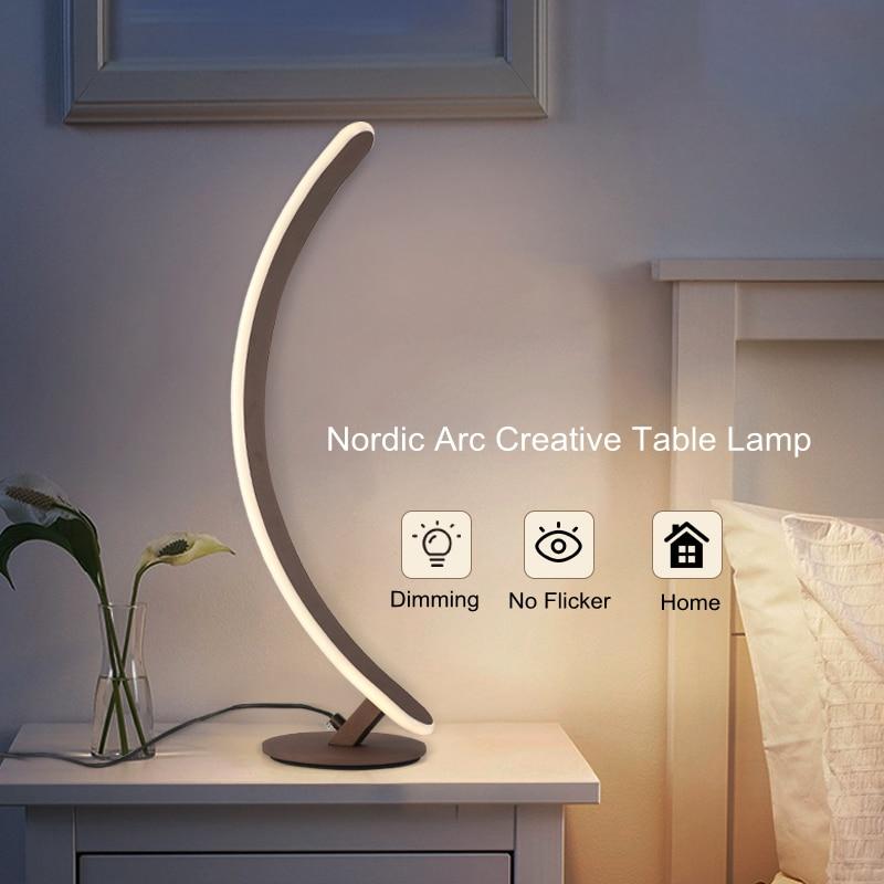 Enchanting Nordic Arc Table Lamp