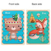 Educational Double-Sided Puzzles Collection