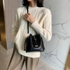 Classic Leather Bucket Bag