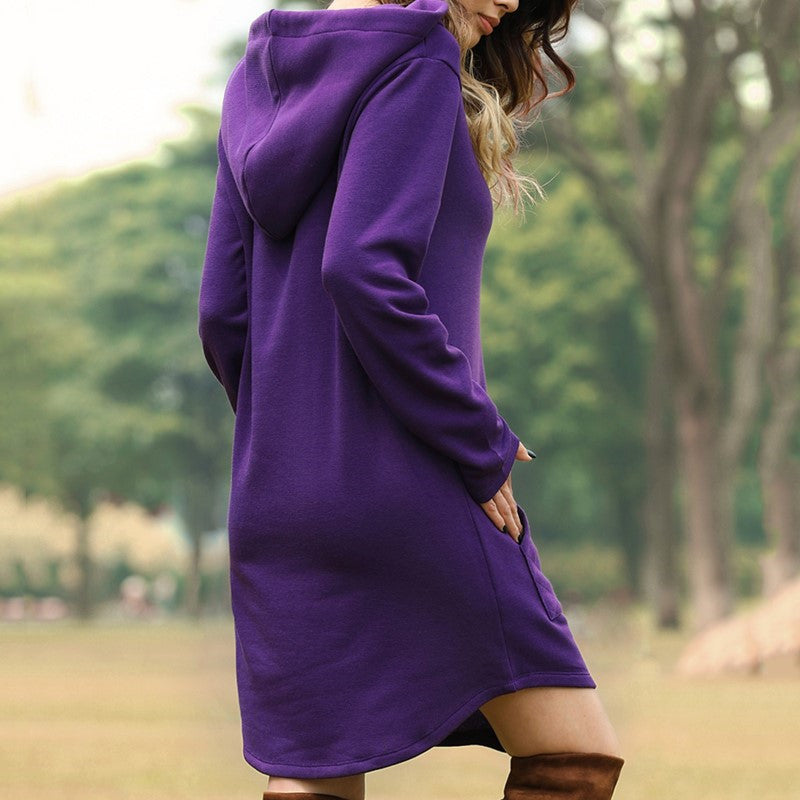 Nicolette Spring Hoodie Dress