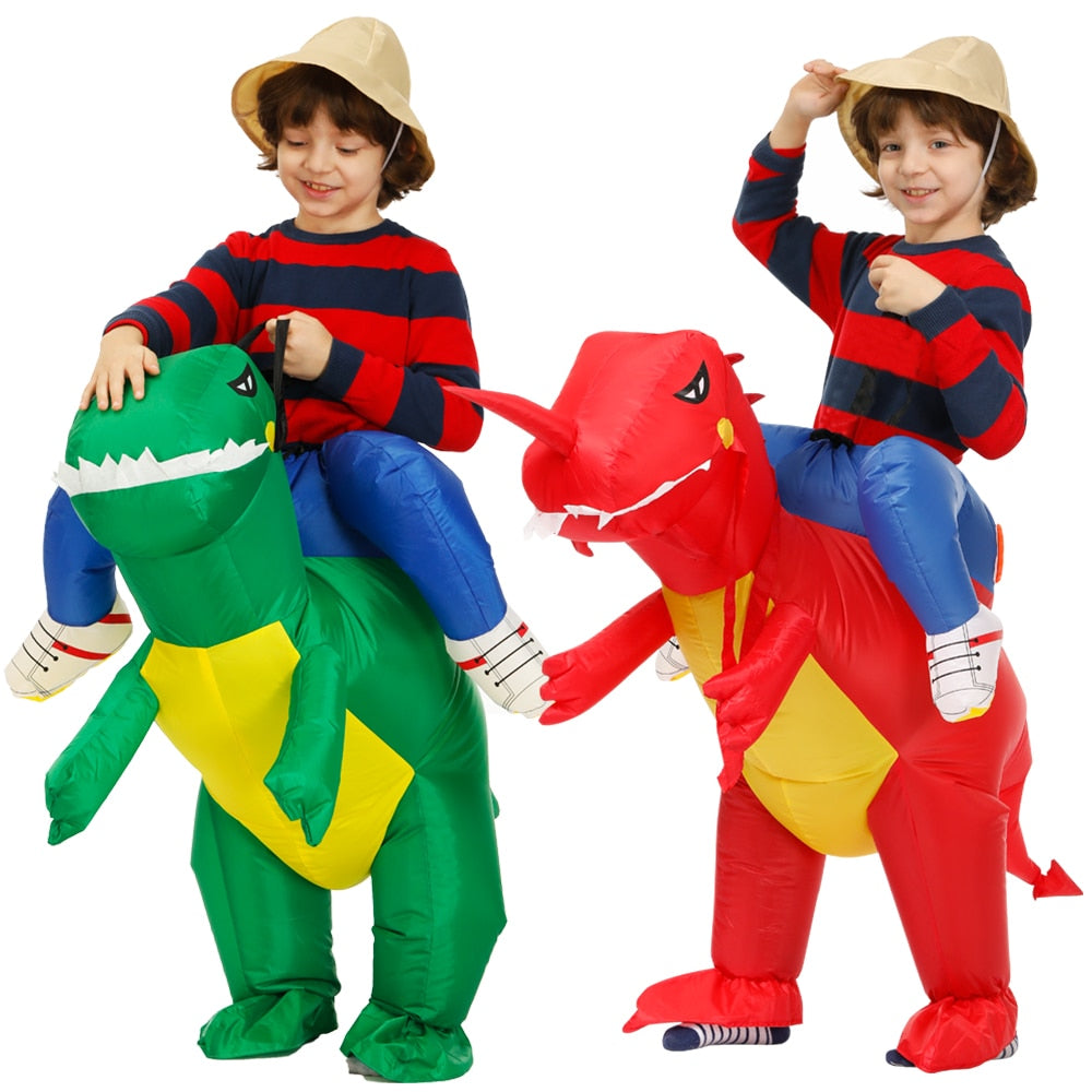 Kids Inflatable Dinosaur Costume