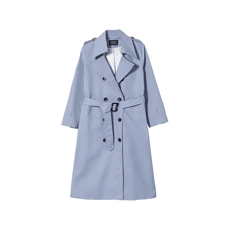 Estelle Double Breasted Trench Coat