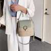 Louvel Summer Woven Crossbody Bag