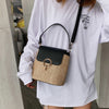 Louvel Summer Woven Crossbody Bag