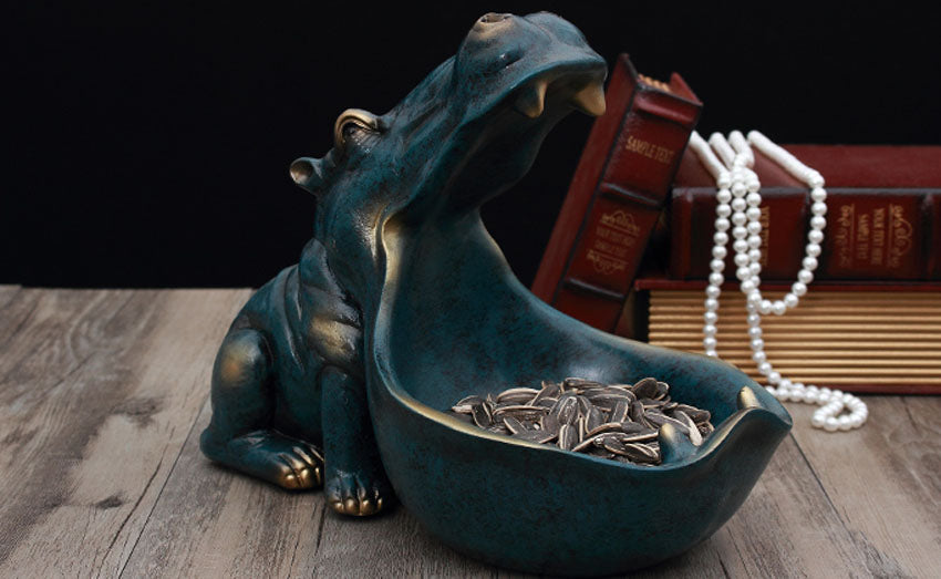 'Feed The Hippo' Storage Sculpture