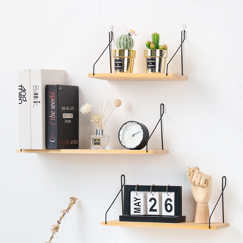 Nordic-Inspired Hanging Decor Shelves