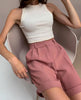 Elegant Summer High Waist Shorts