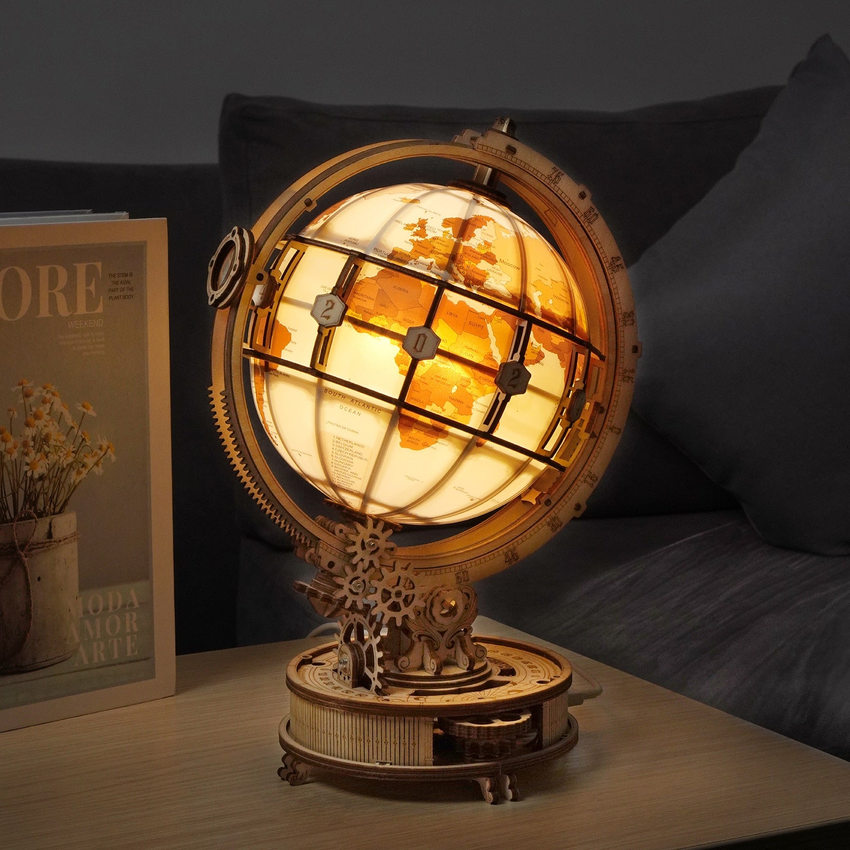 3D Luminous Globe Puzzle