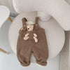 Kids Adorable Bear Overalls