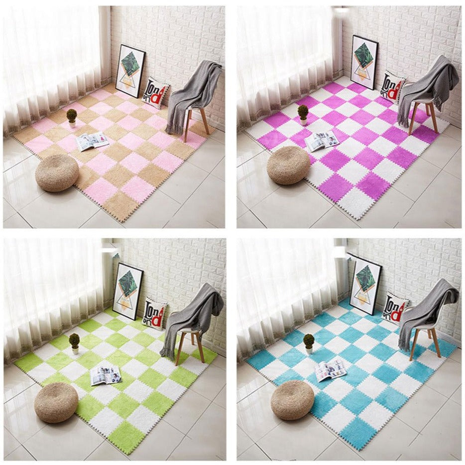 Plush Baby Area Rug (Set of 10)