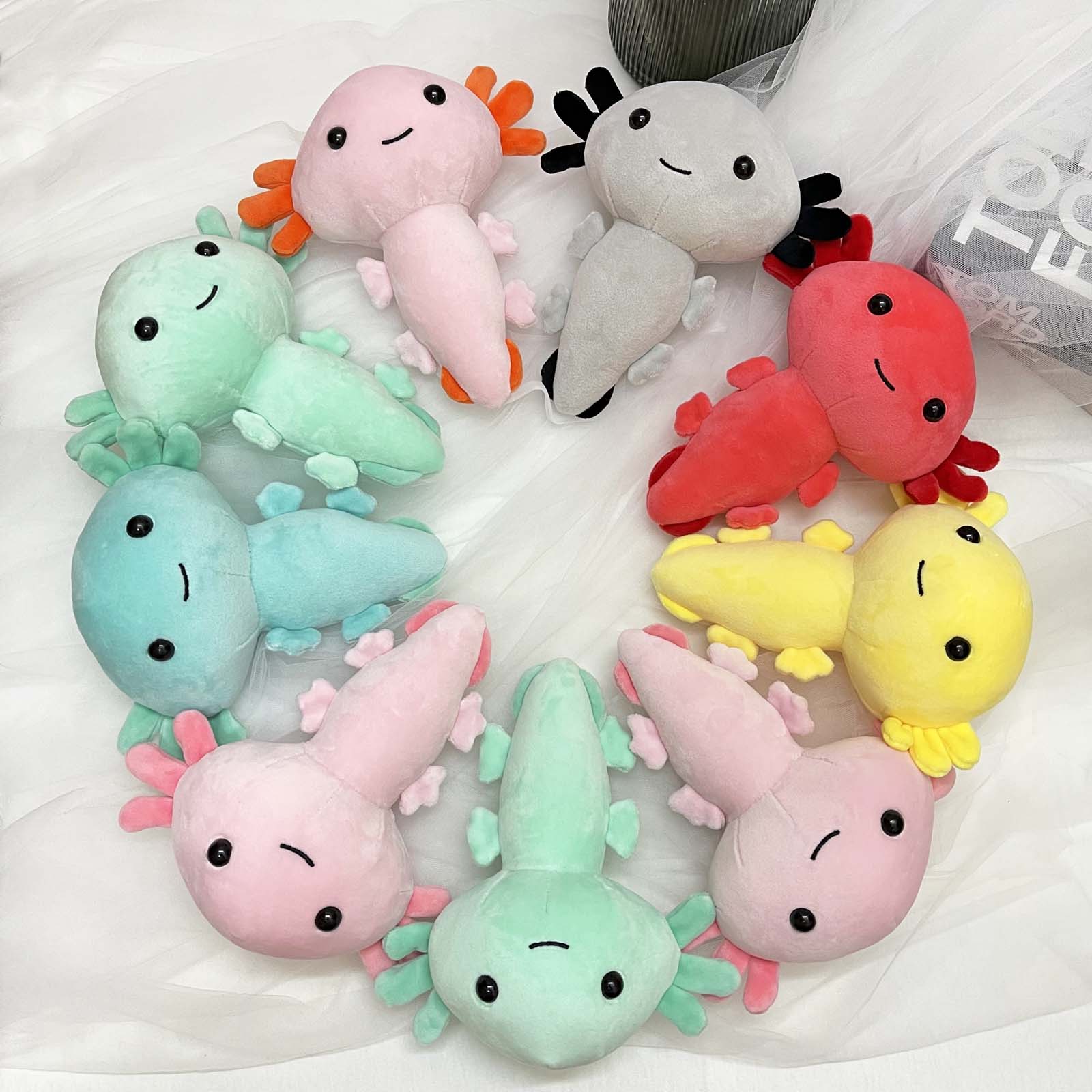 Delightful Axolotls Plush Toy