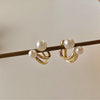 Sophisticated Pearl Detail Earrings