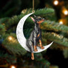 Dog On The Moon Hanging Decor