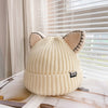 Adorable Cat Ears Knitted Hat