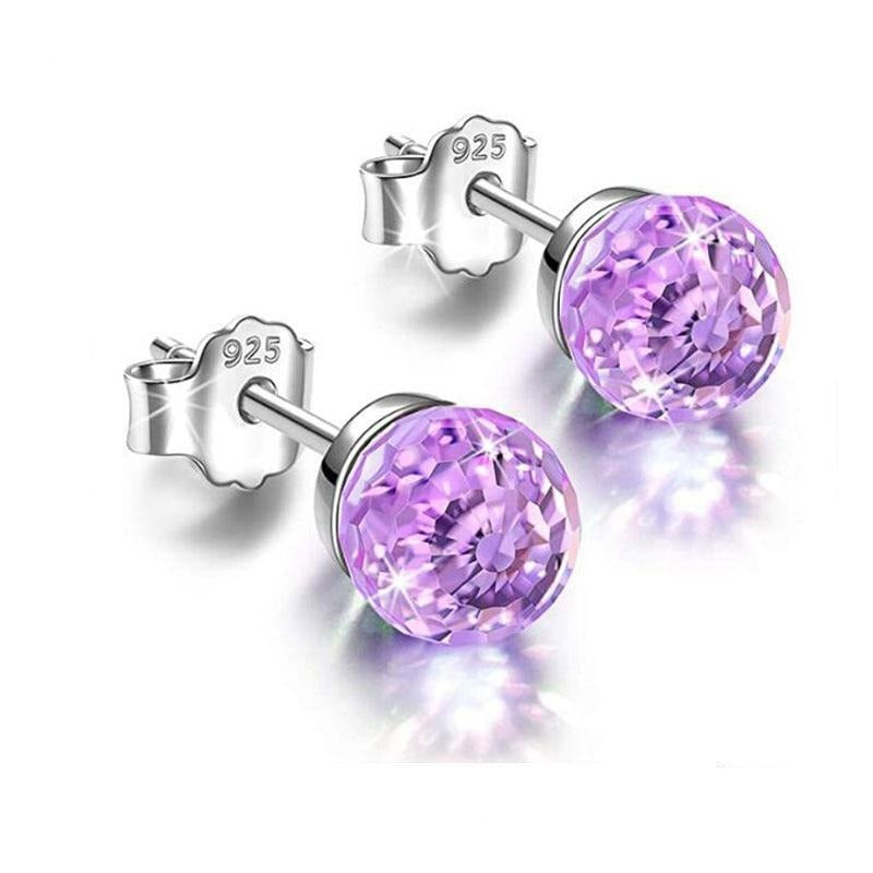 Dazzling Rhinestone Stud Earrings