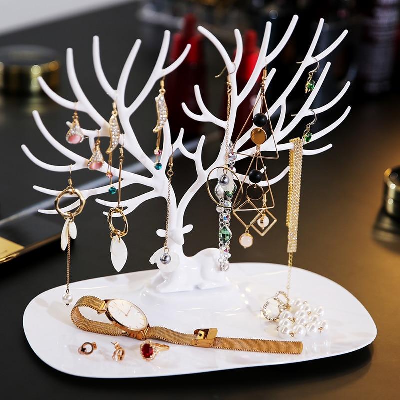 DreamingDeer Antlers Jewelry Display Organizer